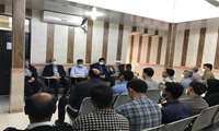 آیین تکریم مدیر سابق و معارفه سرپرست جدید شبکه بهداشت و درمان بندرخمیر برگزار شد