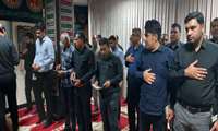 برگزاری مراسم روح بخش و پرفیض زیارت عاشورا  با حضور کارکنان دانشگاه علوم پزشکی هرمزگان