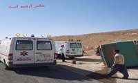 تصادف پژو و مینی بوس ۱۹ مصدوم و یک فوتی بر جا گذاشت