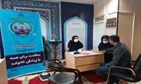 سنجش سلامت نیروی های خدماتی ستاد دانشگاه به مناسبت روز جهانی کار و کارگر
