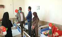 دیدار با پدران و مادران ساکن در سرای سالمندان به مناسبت هفته سلامت