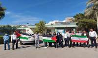 تجمع کادر درمانی بیمارستان‌های هرمزگان در محکومیت جنایات رژیم صهیونیستی در غزه
