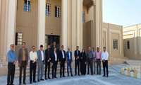 بازدید از مجتمع عالی آموزشی بستک، خوابگاه دانشجویی و درمانگاه شهری در حال ساخت خیر ساز
