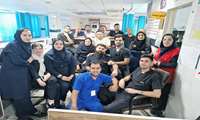 اعزام کادر درمانی جهت خدمت به زائران عتبات در مرز ایلام 
