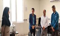 بازدید رئیس دانشکده علوم پزشکی شرق هرمزگان از مرکز خدمات جامع سلامت شهری امام خمینی (ره) رودان