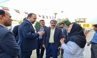 بازدید معاون حقوقی و درمان وزارت بهداشت از بیمارستان امام علی (ع)  رودان