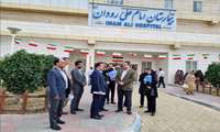 بازدید دکتر جمال الدینی معاون پارلمانی وزیر بهداشت از بیمارستان امام علی (ع) رودان 