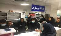 بازدید دکتر ادبی معاون فنی وزارت بهداشت و درمان از بیمارستان حاجی آباد