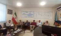برگزاری جلسه جهاد تبیین با موضوع انتخابات در دفتر مدیریت شبکه بهداشت و درمان شهرستان جاسک