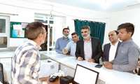 بازدید نوروزی معاون بهداشتی دانشگاه علوم پزشکی هرمزگان از مراکز خدمات جامع سلامت شهر زیارتعلی بخش رودخانه و روستای سید سلطان محمد(ع) شهرستان رودان  