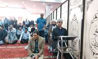 حضور رئیس دانشگاه در مراسم گرامیداشت و یادبود شهیدان حادثه سقوط بالگرد ریاست جمهوری