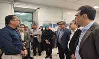 بازدید معاون بهداشتی وزیر بهداشت از آزمایشگاه مرجع معاونت بهداشتی دانشگاه علوم پزشکی هرمزگان