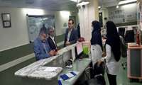 بازدید رییس دانشگاه علوم پزشکی هرمزگان از بخش های بیمارستان شهید محمدی 