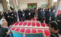 مراسم استقبال از خادمین و پرچم متبرک مسجد مقدس جمکران در دانشگاه 