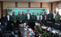 دیدار جانشین سپاه امام سجاد(ع) با رئیس دانشگاه علوم پزشکی استان هرمزگان به مناسبت هفته سلامت