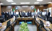 مراسم تودیع و معارفه مدیر دفتر نظارت بر طرح‌های عمرانی دانشگاه علوم پزشکی هرمزگان برگزار شد