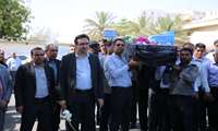 مراسم بدرقه و تشییع پیکر همکار خدوم مجتمع پیامبر اعظم (ص) برگزار شد