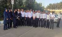 حضور کارشناسان اورژانس پیش بیمارستانی هرمزگان در مراسم پنجاهمین سالروز تاسیس اورژانس پیش بیمارستانی