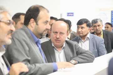 تصاویر بازدید از بیمارستان فارابی بستک و کلنگ زنی توسعه اورژانس بستک7