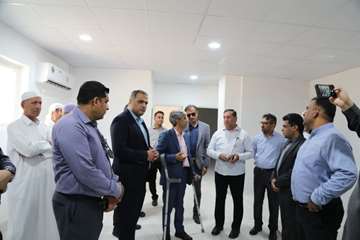 افتتاح پانسیون ۵ واحدی بیمارستان شهدای بندرلنگه2